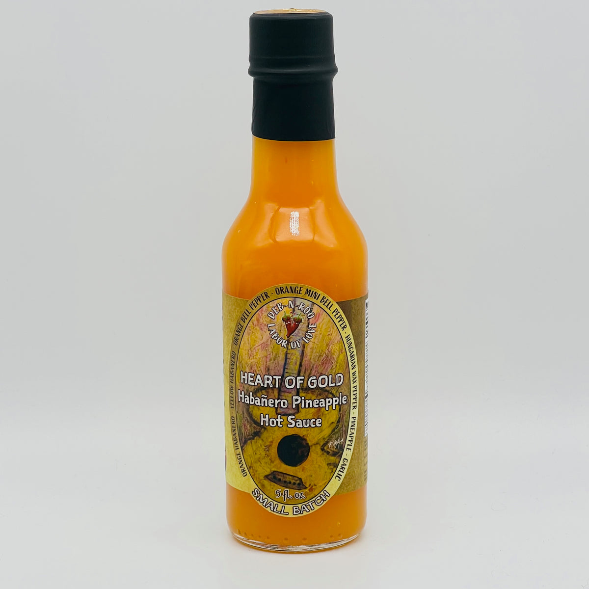 Heart of Gold Habanero Pineapple Hot Sauce