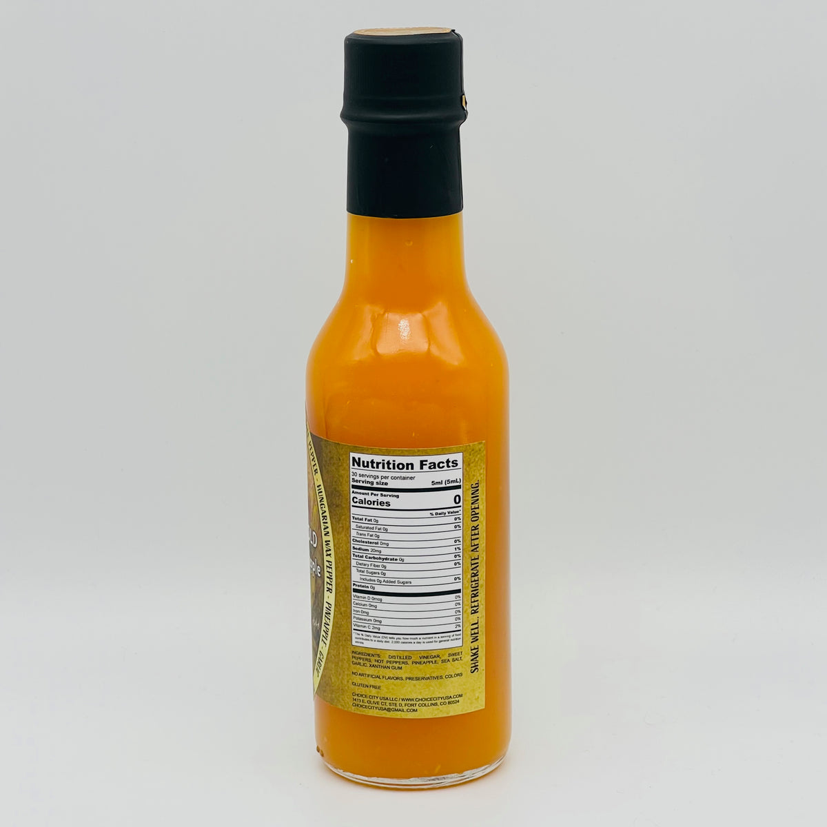 Heart of Gold Habanero Pineapple Hot Sauce