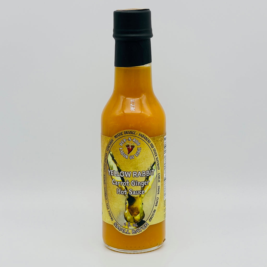 Yellow Rabbit Carrot-Ginger Hot Sauce