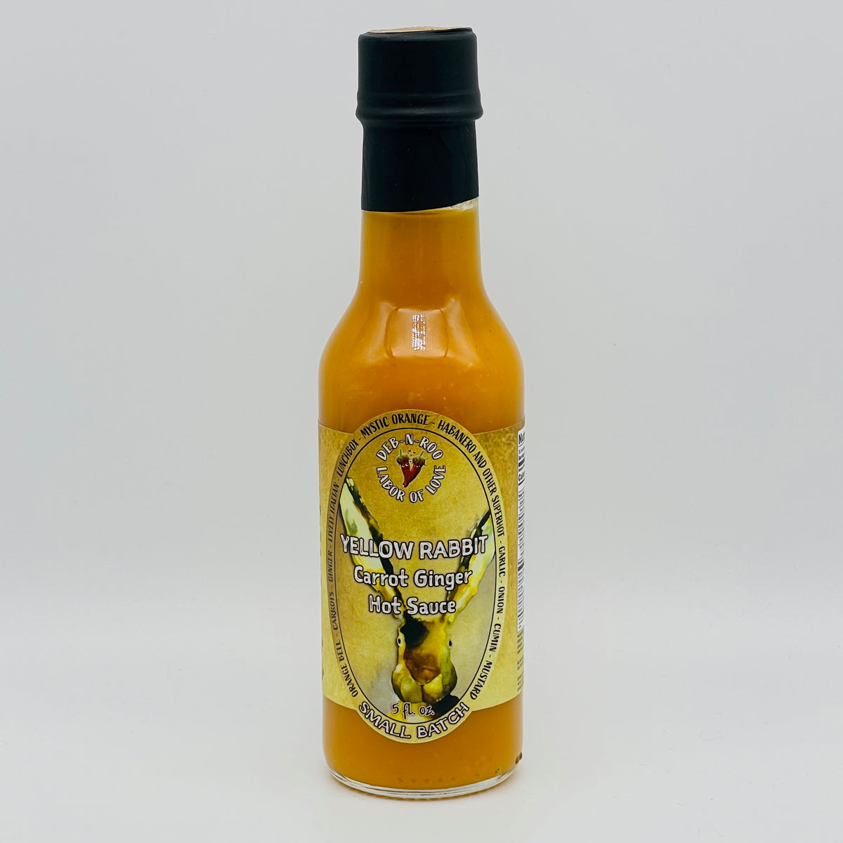 Yellow Rabbit Carrot-Ginger Hot Sauce