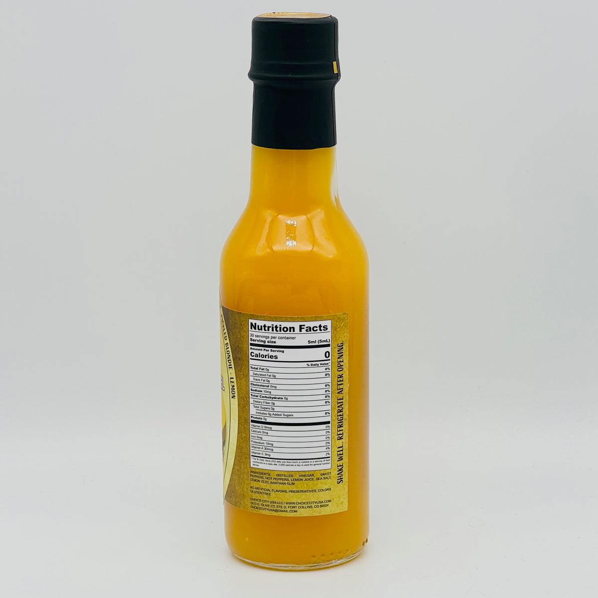 Lemonwheel Citrus Hot Sauce - Lemon