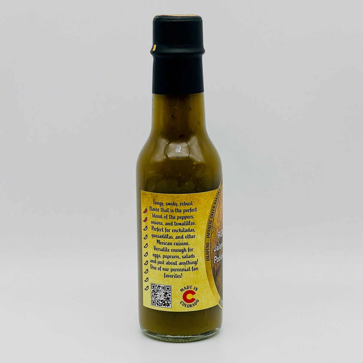 Roast It Big Roasted Jalapeno Poblano Tomatillo Hot Sauce