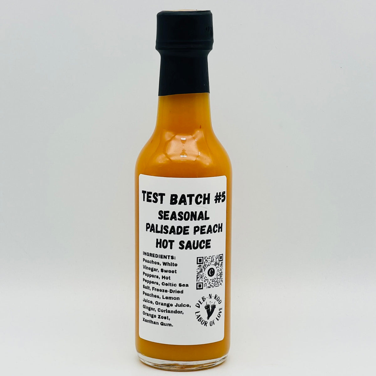 Test Batch #5 Palisade Peach Hot Sauce